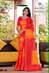Rangeela Vol 3 By Kashvi Dull Moss Printed Saree
